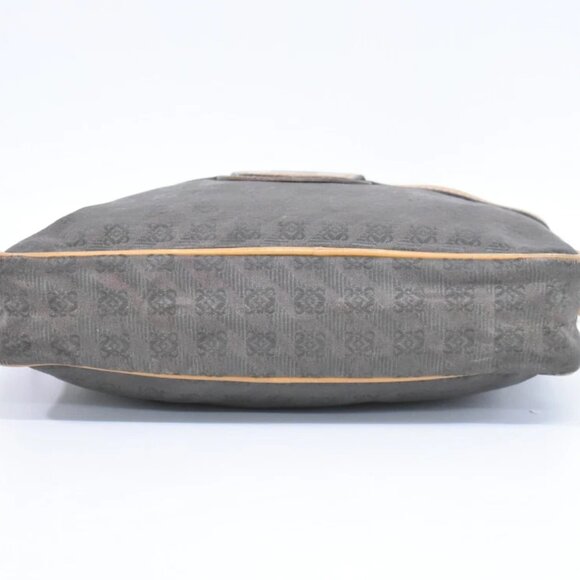 LOEWE Anagram Canvas Shoulder Crossbody Bag Brown - Picture 10 of 10